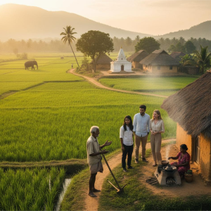 A Farmer's Life - Paddy Field & Village Walk