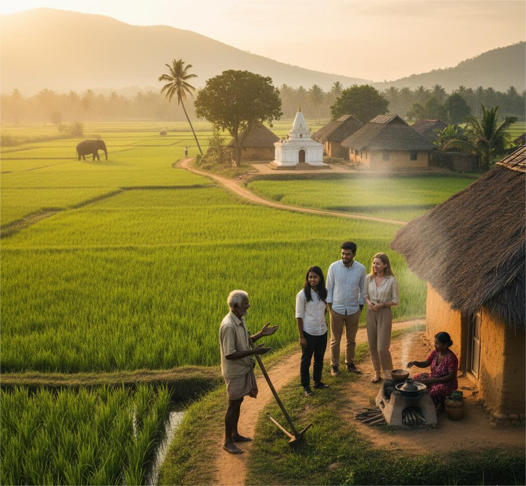 A Farmer's Life - Paddy Field & Village Walk